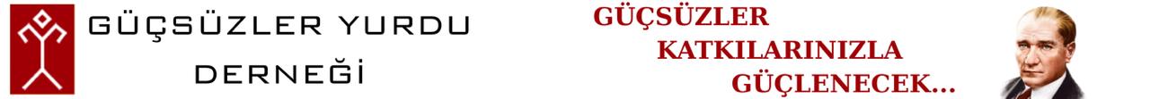 Güçsüzler Derneği Banner